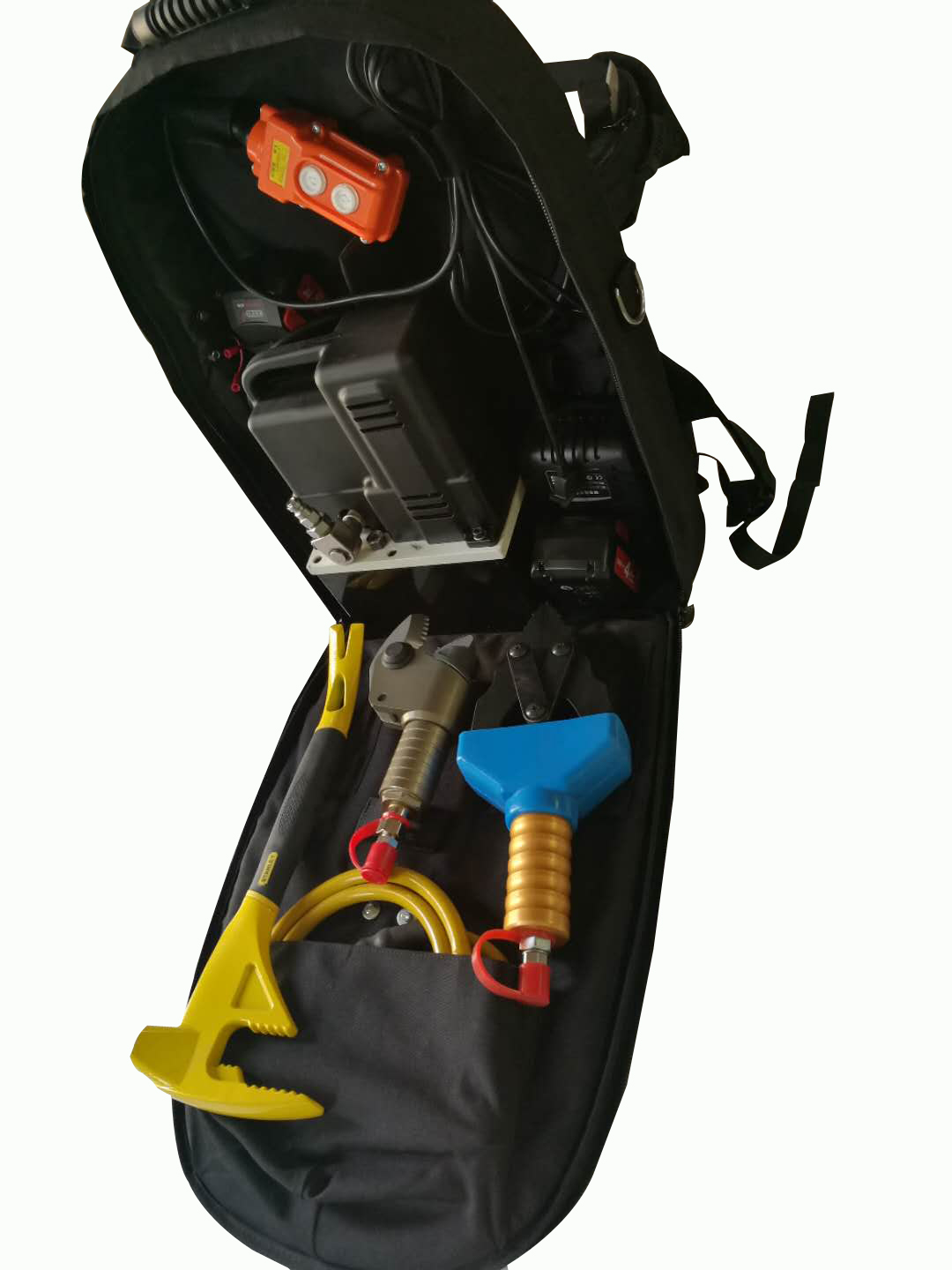 背負式電動液壓破拆工具